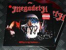Megadeth 'Killing Is My Business' LTD Edn Re-Issue LP Red Color Vinyl 180gr Rare