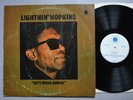 LIGHTNIN HOPKINS - LET'S WORK AWHILE. UK 1ST. BLUE HORIZON 2431 005. 1971. RARE