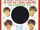 BEATLES We Wish You A Merry Christmas Picture sleeve Near Mint Vee-Jay
