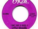 Little Richard  **  I Don ' t Want To Discuss It  **   OKEH