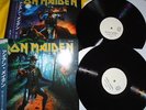 IRON MAIDEN NEW 2 LP THE BEAST DOWN UNDER AUSTRALIA   BLACK WAX PROMO  WHITE LAB