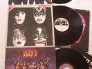 KISS ALBUMS X 3 - DESTROYER / LICK IT UP / DYNASTY EX