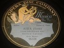 Aida (Verdi) Enrico Caruso In Italian Opera Disc Company 76108  12