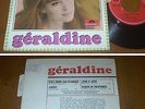 RARE French EP 45t BIEM (7') GERALDINE (Eurovision, Lang 1967)