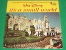 WALT DISNEY PRESENTS IT'S A SMALL WORLD COLOR ILLUSTRATED BOOK + LP RECORD ALBUM