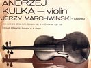 # 1ED LP KULKA MARCHWINSKY FRNACK DEBUSSY SONATAS VI MUZA 1ED SXL BLUE NM