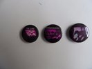 The Cure Pornography Set of 3 Vintage 1982 Badges button pin New Wave Punk Goth