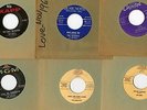 6 DOO-WOP 45s VIDELS CLASSICS FOUR KNIGHTS CHANTS CHIPS AND THE ANGELETTES