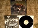 DESTRUCTION Sentence Of Death ORIG 1985 US METAL BLADE EP SHRINK INSERT