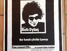 Rare 1969 Isle of Wight Festival POSTER Bob Dylan The WHO Free King Crimson Gig
