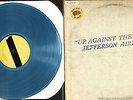 JEFFERSON AIRPLANE Up Against The Wall LP TMOQ aqua vinyl PIG sticker