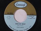 FOUR MINTS: Row My Boat / They Were Wrong 45 (blue & gold lbl, Sweet Soul)