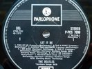 BEATLES Let It Be Parlophone UK Export LP PPCS 7096