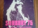 SUNBURY '75 ORIG PROGRAMME AC/DC DEEP PURPLE SKYHOOKS