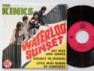 THE KINKS - WATERLOO SUNSET - RARE FRENCH PYE 45T 7' EP NM