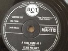 ELVIS PRESLEY 5 x 78 rpm Assorted