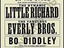 Original Rare 1963 Flyer Rolling Stones/Little Richard/Bo Diddley signed Bo D