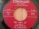 Gene Willis/Aggregation-Coronado-7”-45RPM-“Shing-A-Ling’s the Thing/We Got it”