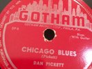 GUITAR BLUES 78rpm DAN PICKETT (slide..) Chicago Blues/Early... Gotham 512  E+