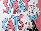 STRAY CATS - 1983 - Konzertplakat - Rant n Rave - Tourposter - Düsseldorf