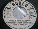 Hear Rare Funk 45 : Norwich Street Extension   Bionic Boogie Get Down   Boblo