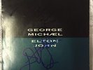 George Michael & Elton John signed 7' Vinyl DONT LET THE SUN GO DOWN ON ME 1991