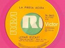 LA FRESA ACIDA “HOW DO YOU DO” PINK VINYL GARAGE POP ROCK RARE MEXICAN 7” SINGLE