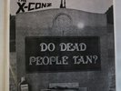 THE X-CONZ DO DEAD PEOPLE TAN PUNK POWER POP FLORIDA 45 EP RECORD 1981 rare