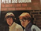 Peter and Gordon 45 rpm record - To Show I Love You