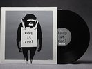 ORIGINAL BANKSY ART COVER & VINYL KEEP IT REAL LAUGH NOW IN EXCELLENT CONDITION