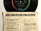 Bobby Darin: Studio & Telephone Interviews | Very Rare Capitol PRO-2191