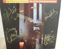 DEPECHE MODE BLACK CELEBRATION PRINTED AUTOGRAPHS 1986