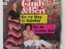 CINDY & BERT Ev'ry day is Sunday 45 Portugal 7'' SP english version GERMAN GIRL