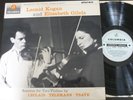 LEONID KOGAN - ELISABETH GILELS sonatas for two violin  / COLUMBIA SAX 2531 B/S