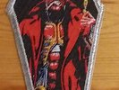 Iron Maiden Coffin Patch ltd 40 Diamond Head Saxon Aria Priest Aufnäher