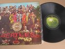 THE BEATLES Sgt. Peppers VERY RARE 1968 ISRAELI LP APPLE Label   FULL LAMINATED