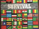 BOB MARLEY & WAILERS - SURVIVAL - TUFF GONG ( ROOTS REGGAE LP ) ORANGE VINYL