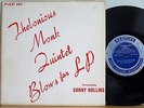 Thelonious Monk Blows For LP Sonny Rollins PRLP 166 Original DG Mono 10