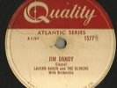78 Rpm Record Doo Wop Lavern Baker Jim Dandy / Tra La La