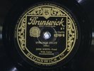 78 RPM -- Josh White, Brunswick 03749  Strange Fruit / House Risin' Sun, E Blues