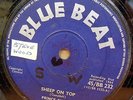 PRINCE BUSTER MIDNIGHT / SHEEP ON TOP OG UK BLUE BEAT RECORDS 7