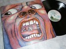 KING CRIMSON -  In the Court of the Crimson King  original Island pink rim