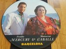 Freddie Mercury and Monserrat Caballe -BARCELONA 12” PICTURE DISC VINYL Original
