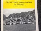 LATYMER JUNIOR SINGERS IN CONCERT 1975 DEROY STEREO PRESSING NEAR MINT RARE