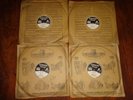EX  THE NEW YORK TRIO Edison #80899 Trio No.1 In B Flat  parts 1-8 SCHUBERT RARE