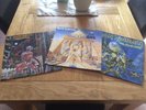 Iron Maiden Vinyl LP Somewhere in time,Powerslave signed by Bruce Dickinson