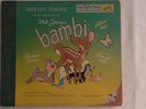 Shirley Temple 78rpm Set “Bambi” RCA Victor Set #Y-391 Walt Disney