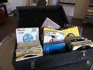 7 inch vinyl flight case + records