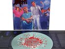 Death Spiritual Healing LP limited record Electric Blue w Red/White Splatter 200