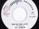 Funk 45 SYL JOHNSON Send Me Some Lovin' TWINIGHT VG+ promo HEAR